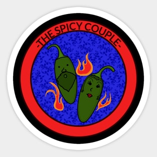 THE SPICY COUPLE 2 Coffee Mugs T-Shirts Stickers Sticker